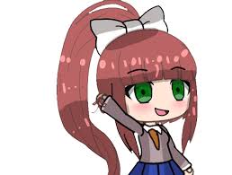 How to make galaxy hair in gacha life credit: Bad Gacha Monika Edit Ddlc