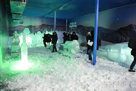 Nieve real en Culiacán? Sí, llega un parque de diversiones con cabina a 17  grados bajo cero | Línea Directa