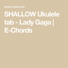 Make it happen with the kaylyn 89 recessed arm sofa, northside storage ottoman, and esters 60 artificial palm plant. Lady Gaga Age Shallow Lady Gaga Ukulele Chords