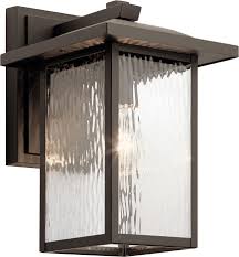 Kichler 49925oz Capanna Olde Bronze Outdoor Lighting Wall Sconce Kic 49925oz