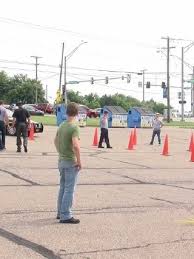 When i originally took the test back in the '70s we had to parallel park instead. Police Academy Students Learn Enhanced Maneuverability Wtov