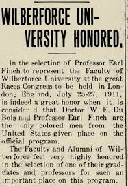 Blog • Remembering a Wilberforce University Professor by Amy