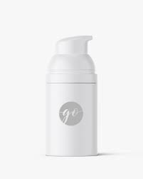 How to fix an airless skincare pump bottle. Airless Bottle Mockup Matt Beauty Cosmetics Pharmacy Pumps Go Mockups