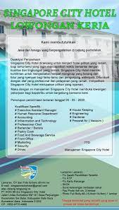 Beberapa hotel juga menyediakan fasilitas spa. Singapore City Hotel Singapore Land Waterpark Batu Bara Facebook