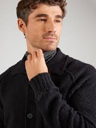 HUGO Kardigan 'San Joseph' (Černá)