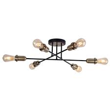 Maybe you would like to learn more about one of these? Luminea Grover Metal Semi Flush Ceiling Light Reviews Temple Webster