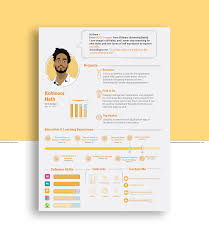 Pick a template design & build your professional cv now! Creative Infographic Cv Resume