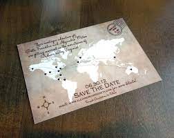 Map Inspired Weddings Travel Themed Wedding Invitations And Paper From Etsy Destination Wedding Save The Dates Postcard Wedding Invitation Travel Theme Wedding