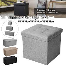 Shop unfinished wood storage cube seat at bellacor. Hot Multifunction Fodable Storage Box Linens Cube Ottoman Seat Stool Box Footrest Linens Furniture Bench Shoes Rack Aliexpress