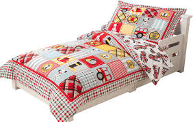 The fire truck bunk bed is produced by the manufacture as the result of their creativity. Kidkraft Toddler Fire Truck Bedding Buy Online In Saint Vincent And The Grenadines At Saintvincent Desertcart Com Productid 14851201