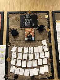 June Employee Of The Month Employee Appreciation Gifts Employee Appreciation Board Employee Recognition