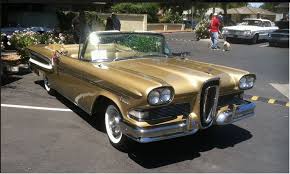 Image result for Gold 1958 Edsel