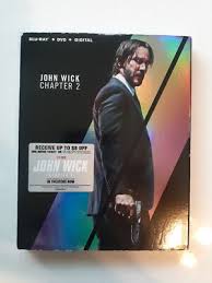 John Wick Chapter 2 Blu-ray, Dvd, Digital NEW With Slipcover 31398259473|  eBay