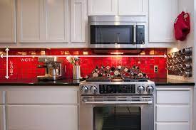 How To Measure Your Kitchen Backsplash Kitchen Remodel Handmade Tile Kitchen Kitchen Interior