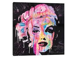 Marilyn Monroe Canvas Artwork by Dean Russo