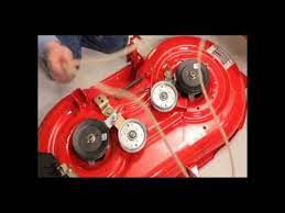 how to change your riding mower s deck belt on your mtd troy bilt riding mowers mower riding