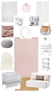 When it comes to metallics, gold is generally considered to be, well, the gold standard, the cream of the crop. Chic Blush Rose Gold And Grey Nursery Inspiration And Moodboard Life S Ahmazing