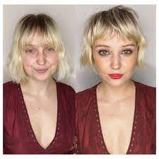 French Bohemian Hair On Instagram My Second Model From Bayou Saint Blonde This Weekend I M Nola Short Hair Styles Bohemian Hairstyles Short Hair With Bangs