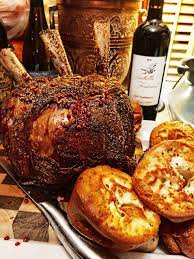 Christmas is not the time to experiment with a new recipe to serve your dinner guests but that is what my husband and i will be doing…sort of. A Christmas Dinner Standing Beef Rib Roast Yorkshire Pudding In The Kitchen With Scotty