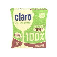 Ein tab, in wasserlöslicher folie, pro. Claro 100 Tabs Ohne Farb Duftstoffe 25 Tabs Ecofiesta De