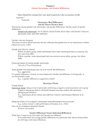 Ch03 Gender Stereotypes And Gender Differences - Chapter 3 Gender  Stereotypes And Gender Differences - Studocu