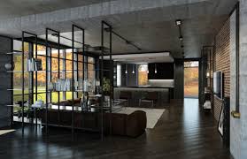 Think functional furniture, geometric shapes, and minimal color choices. Elegant And Sober Minimalist Design Of A House In Saint Petersburg Russia