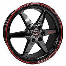 Black And Red Wheels 93 Truck Star Black Chrome Rim With Red Stripe By Race Star Wheels Wheel Size 15x10 Wheels Rims For Sale From P Chrome Rims Rims For Sale Black Chrome Wheels