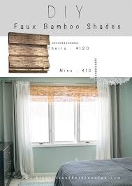 Sandwich your bamboo blinds between colourful curtains and you instantly have an effortless focal point in the room. Diy Bamboo Shades How To Make A Curtain Blinds Home Diy On Cut Out Keep