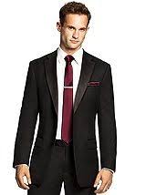 Black And Burgundy Suit Black 2pc Tux With Skinny Burgundy Tie And Handkerchief Groomsmen Attire Black Wedding Suits Men Skinny Ties Men