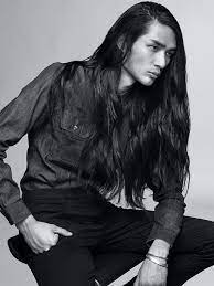 Pin On Long Haired Men