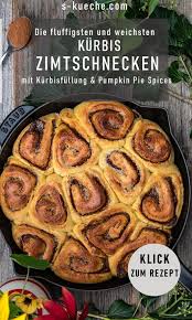 Sehr Weiche Kurbis Zimtschnecken Mit Kurbis Puree Und Pumpkin Spices Kurbis Zimtschnecken Rezepte Mit Kurbis Zimtschnecken