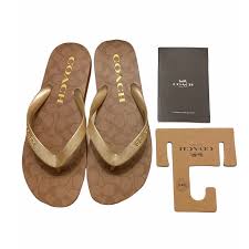 Coach Women'S Hollie Cozy T-Strap Slippers - Macy'S