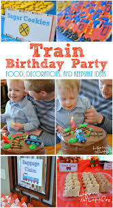 Thomas The Train Birthday Party Food Ideas Ideas For A Little Boy Train Birthday Party Complete With Food Ideas Decorations Party Fa Boy Birthday Parties Trains Birthday Party Thomas Birthday Parties