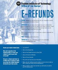 Students actively attending courses provided by florida institute of technology will receive an email account called tracks. E Refunds Fashion Institute Of Technology