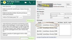 Bongkar nomor wa efdewe dan budi01 gaming terbaru 2020. Login Www Pln Co Id Atau Wa Ke 08122123123 Dan Dapatkan Token Gratis Di Bulan Juli Begini Caranya Surya Malang