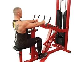 Rowing machine fitness equipment
