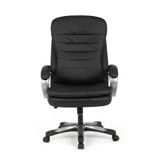 This big and tall office chair accommodates up to 400 lbs. Big Tall Double Cushion Bonded Leather Office Chair Capacity Support 400 Lb Black Moustache