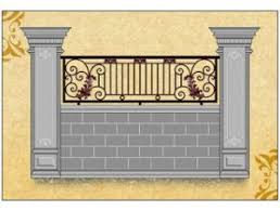 Terali besi yang dipasang secara horizontal dengan hiasan ornamen artistik dapat membuat pagar rumah model ini terlihat mewah dan menawan. Desain Pagar Klasik Sederhana Pagar Pintu Gerbang Desain