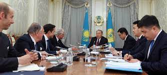 Meeting with "Rothschild & Co" leadership — Official website of the  President of the Republic of Kazakhstan