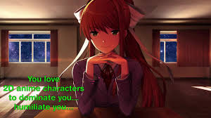 Just Monika Hentai JOI Doki Doki Literature Club (Yandere Femdom  FeetArmpits Pet Play)