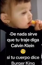 Bañador Calvin Klein Cuerpo De Burguer King