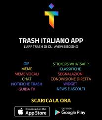 Gli stickers dei personaggi della tv italiana da condividere con gli amici. Trash Italiano On Twitter La Nuova App Di Trash Italiano E Ora Disponibile Gratuitamente Per Ios E Android Scaricala Qui Https T Co An69j1mzyy Https T Co N9cyeurxjk
