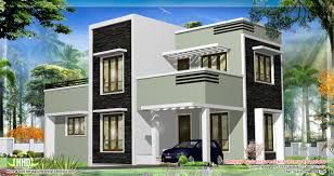 Minimum lot size required for this design is 167 square meters with 10 meters lot width to maintain 1.5 meters setback both side. Feet Kerala Flat Roof Home Design Floor Plans House Plans 65858