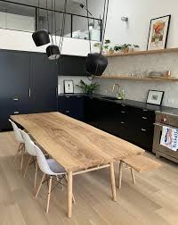 Mars Live Edge Dining Table Ash With Wooden Legs Natural Wood Dining Table Live Edge Dining Table Dining Table In Kitchen