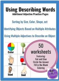 Nevertheless, d adjectives can be very useful when you are trying to come up with a more colorful way of speaking and communicating. Using Describing Words Adjective Practice Identifying Things With 2 Adjectives