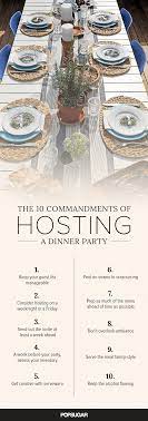 Of course, your guest list will be limited to how many people you can seat for dinner. How To Host A Dinner Party Popsugar Middle East Food
