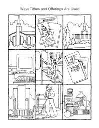 Tithing coloring page (from the friend magazine). Thing Go To Help Pay For Primary Coloring Page Tithing Primary Teaching Primary Lessons