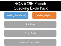Gcse French Speaking Exam Pack Gcse French French Flashcards Exam