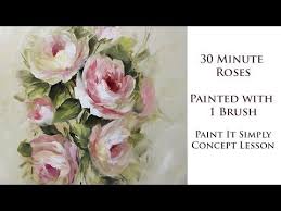 You can paint oils over acrylics but not acrylics over oils. One Stroke How To Paint A Daisy Youtube Rose Painting Flower Painting Painting Tutorial