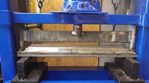 They can be powered various ways, however. Diy Press Brake Sheet Metal Folder Tools And Fabrication Lr4x4 The Land Rover Forum